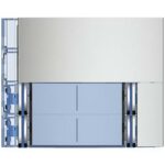 FRONTALE 4 PULSANTI DOPPIA FILA ALLMETAL SFERA - BTICINO 352141