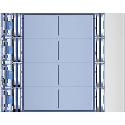 FRONTALE 8 PULSANTI DOPPIA FILA ALLMETAL - BTICINO 352181 FRONTALE 8 PULSANTI DOPPIA FILA ALLMETAL - BTICINO 352181