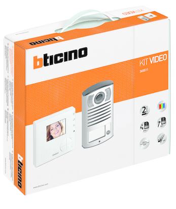 KIT VIVAVOCE MONOFAMILIARE CLASSE 100V12B + LINEA 2000 - BTICINO 365511 KIT VIVAVOCE MONOFAMILIARE CLASSE 100V12B + LINEA 2000 - BTICINO 365511