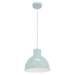 VINTAGE-SOSP.E27 1LX60W 21CM METALLO ACQUAMARINA/BIANCO - EGLO ITALIANA SRL 49239