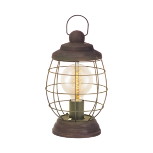 VINTAGE-LANT.E27 1LX60W 17,5CM METALLO PATINATO MARRONE - EGLO ITALIANA SRL 49288