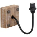 1+1 VINTAGE-MY CHOICHE VINTAGEAPPLIQUE 1LX40W E14 LEGNO+META - EGLO ITALIANA SRL 49326