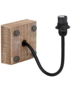 1+1 VINTAGE-MY CHOICHE VINTAGEAPPLIQUE 1LX40W E14 LEGNO+META - EGLO ITALIANA SRL 49326