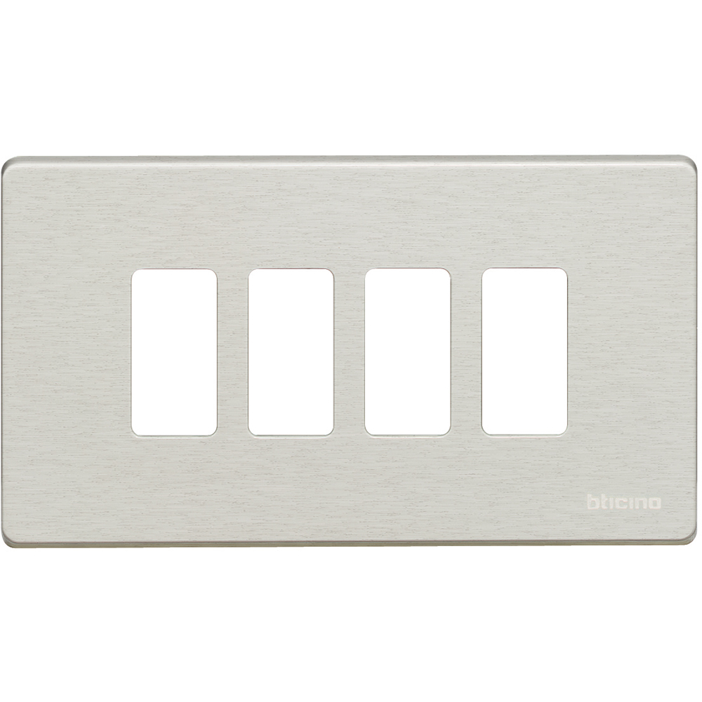 MAGIC - PLACCA 4P RESINA - BTICINO 504/4/R MAGIC - PLACCA 4P RESINA - BTICINO 504/4/R