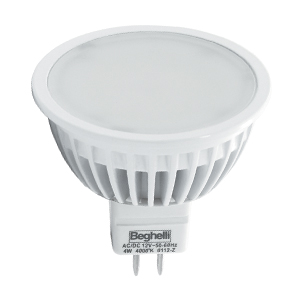 ECO MR16 LED GU5.3 3,6W 4000K 95° - BEGHELLI 56034 ECO MR16 LED GU5.3 3,6W 4000K 95° - BEGHELLI 56034