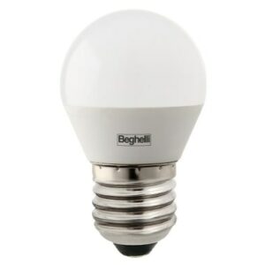 E LED SFERA G45 5W E27 4000K 470LM - BEGHELLI 56815