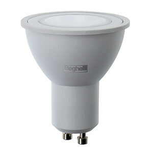 SAVING LED SPOT GU10 7W 4000K 600LM 100° - BEGHELLI 56858