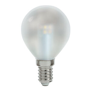 E LED SFERA FR 2.5W E14 3000°KSMERIGLIATA 220LM-FUORI PROD.- - BEGHELLI 56900