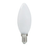 E LED OLIVA MIL 2.5W E14 4000K OPALE - BEGHELLI 56913