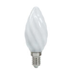 E LED TORT MIL 2.5W E14 4000°K OPALE - BEGHELLI 56921