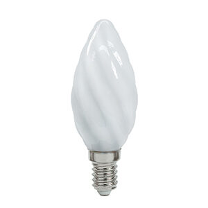 E LED TORT MIL 2.5W E14 4000°K OPALE - BEGHELLI 56921