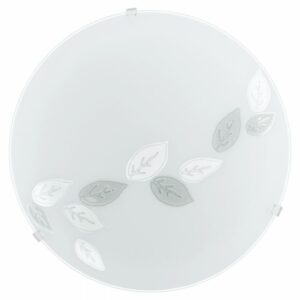 MARS - PLAF.1LX60W E27 V.SAT.FOGLIE - EGLO ITALIANA SRL 80264
