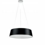 OXIGEN SOSP.POLIURETANO LED 50X 5670LM 3000K DM 75 COL.NERO - STILNOVO 8094