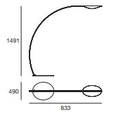 DIPHI PIANTANA PMMA 30W 3743LMALT.MT 1,96 BASE CM20 - STILNOVO 8165 DIPHI PIANTANA PMMA 30W 3743LMALT.MT 1,96 BASE CM20 - STILNOVO 8165