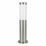 HELSINKI-PALO TONDO H45 1LX15W E27 ACCIAIO INOX+DIFF.POL.BIA - EGLO ITALIANA SRL 81751