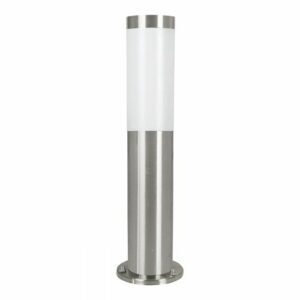 HELSINKI-PALO TONDO H45 1LX15W E27 ACCIAIO INOX+DIFF.POL.BIA - EGLO ITALIANA SRL 81751