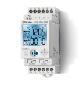 SMARTIMER NFC 12...24V AC/DC 2 CANALI - FINDER 840200240000 SMARTIMER NFC 12...24V AC/DC 2 CANALI - FINDER 840200240000