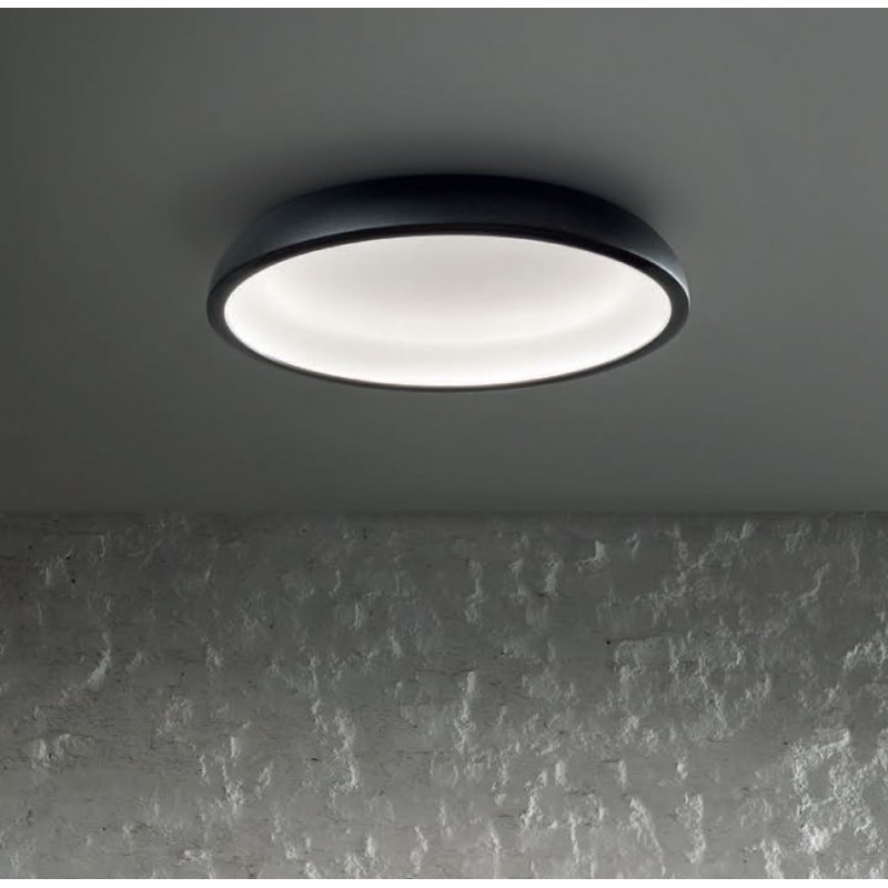 REFLEXIO PLAF.48W NERO/B.CO RAGG - STILNOVO 8533 REFLEXIO PLAF.48W NERO/B.CO RAGG - STILNOVO 8533