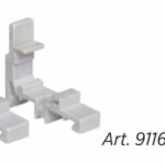 COPPIA SUPPORTI DIN PER ART.9112 - ZIPPO 9117