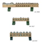 MORSETTIERA EQU. DIN 50+6X35MMQ + - ZIPPO 9128
