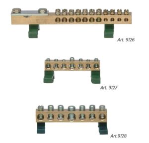 MORSETTIERA EQU. DIN 50+6X35MMQ + - ZIPPO 9128