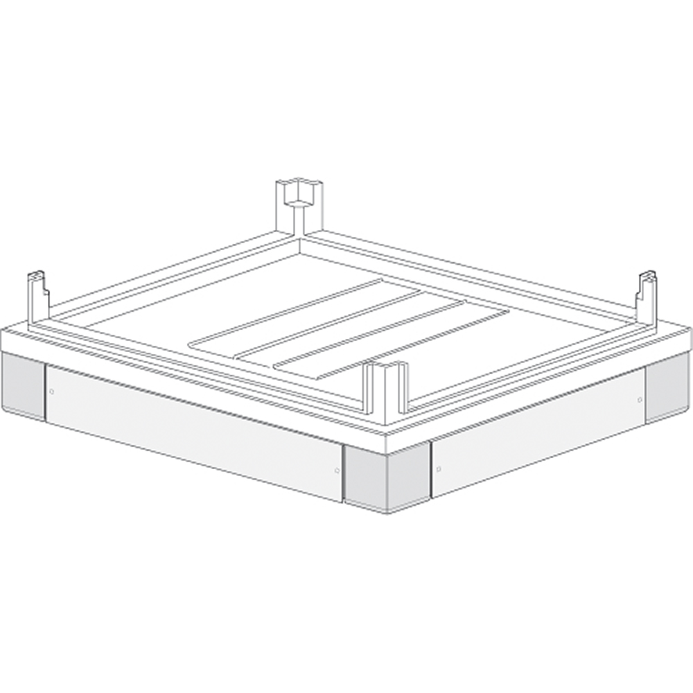 MAS HDX - ZOCCOLO 350X350 H 100 MM - BTICINO 91811/33 MAS HDX - ZOCCOLO 350X350 H 100 MM - BTICINO 91811/33
