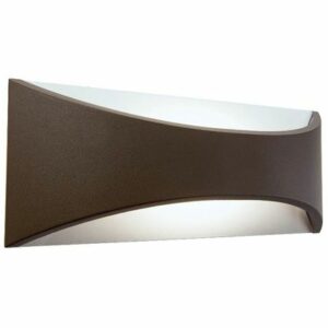 APPLIQUE RIFLETTENTE 6W LED (MOON) PICCOLA MARRONE - SOVIL 99107/27