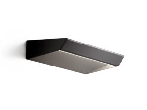 GONIO APPL.PARETE NERO 3K DOPPIA EMISSIONE 26W L30CM 2500LM - PANZERI CARLO SRL A01902.030.0402