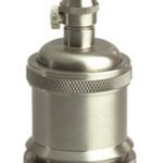 PORTALAMPADA VINTAGE E27 IN METALLO - AMARCORDS SRL AH109
