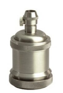 PORTALAMPADA VINTAGE E27 IN METALLO - AMARCORDS SRL AH109