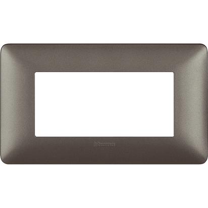 MATIX - PLACCA 4P IRON - BTICINO AM4804MIR MATIX - PLACCA 4P IRON - BTICINO AM4804MIR