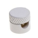 DECENTRATORE BIANCO METALLO VERN.DIAM.15MM FORO CAVO 8MM - AMARCORDS SRL AR101
