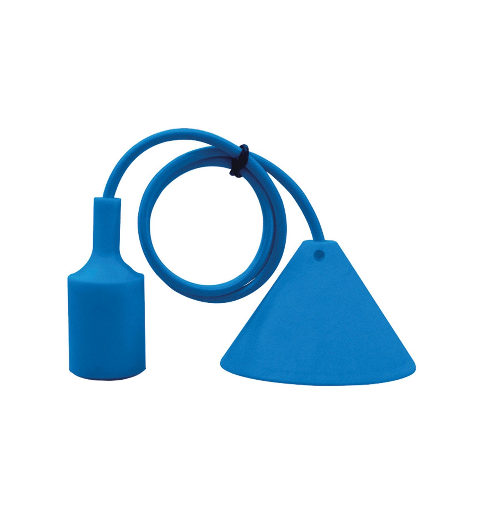 PENDEL 1MT SILICONE BLU E27 - AMARCORDS SRL AT906 PENDEL 1MT SILICONE BLU E27 - AMARCORDS SRL AT906