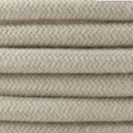 CAVO IN TESSUTO TONDO TORTORA 2X0,75 COTONE - AMARCORDS SRL AX323
