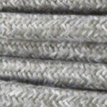 CAVO ELETTRICO RIVESTITO IN TESSU TOND GRIG.CHIAR 3X0,75LINO - AMARCORDS SRL AX648