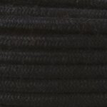 CAVO ELETTRICO RIVESTITO IN TESSUTO TONDO NERO 3X0,75 JUTA - AMARCORDS SRL AX675
