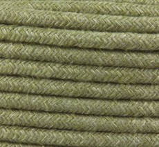 CAVO ELETTRICO RIVESTITO IN TESS TONDO ORIGANO 3X0,75 CANAPA - AMARCORDS SRL AX681