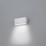 APPLIQUE MONO 15W 3K 85 IP65 230V BI - NOBILE ILLUMINAZIONE BA20/1A/3K/W