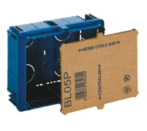 SCATOLA MULTIF. + PARAM. 155X123X73 (ANCHE X CENTRAL.5MOD.) - AVE BL05P SCATOLA MULTIF. + PARAM. 155X123X73 (ANCHE X CENTRAL.5MOD.) - AVE BL05P