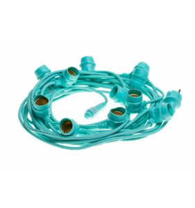 CATENARIA VERDE MENTA IP44 C/CAVO TONDO 2X1MM DI RAME-12,5MT - AMARCORDS SRL BT502