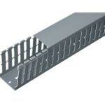CANALE ASOLATO TIPO.A 8/12/8 DIM. 25X25 (2 ML) - ELETTROCANALI PLADER GROUP ECA2525