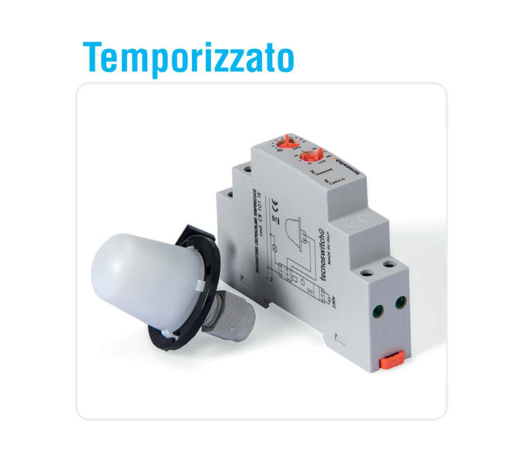 INTERR.CREPUSCOL.TEMPORIZZATO 1M.DIN - TECNO SWITCH SAS DI FUZIO N.LA CR101TE INTERR.CREPUSCOL.TEMPORIZZATO 1M.DIN - TECNO SWITCH SAS DI FUZIO N.LA CR101TE