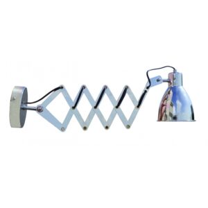 ELASTIQUE LAMPADA PARETE FLESSALL.CROMO 1L E27 - DARK LIGHT DI MELECCHI ROBERTO DEE670104