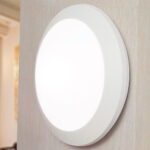UMBERTA 2XE27 PLAFONE RESINA STAB.UV BIANCO D.35CM IP66 - DARK LIGHT DI MELECCHI ROBERTO DKL1B3E8W