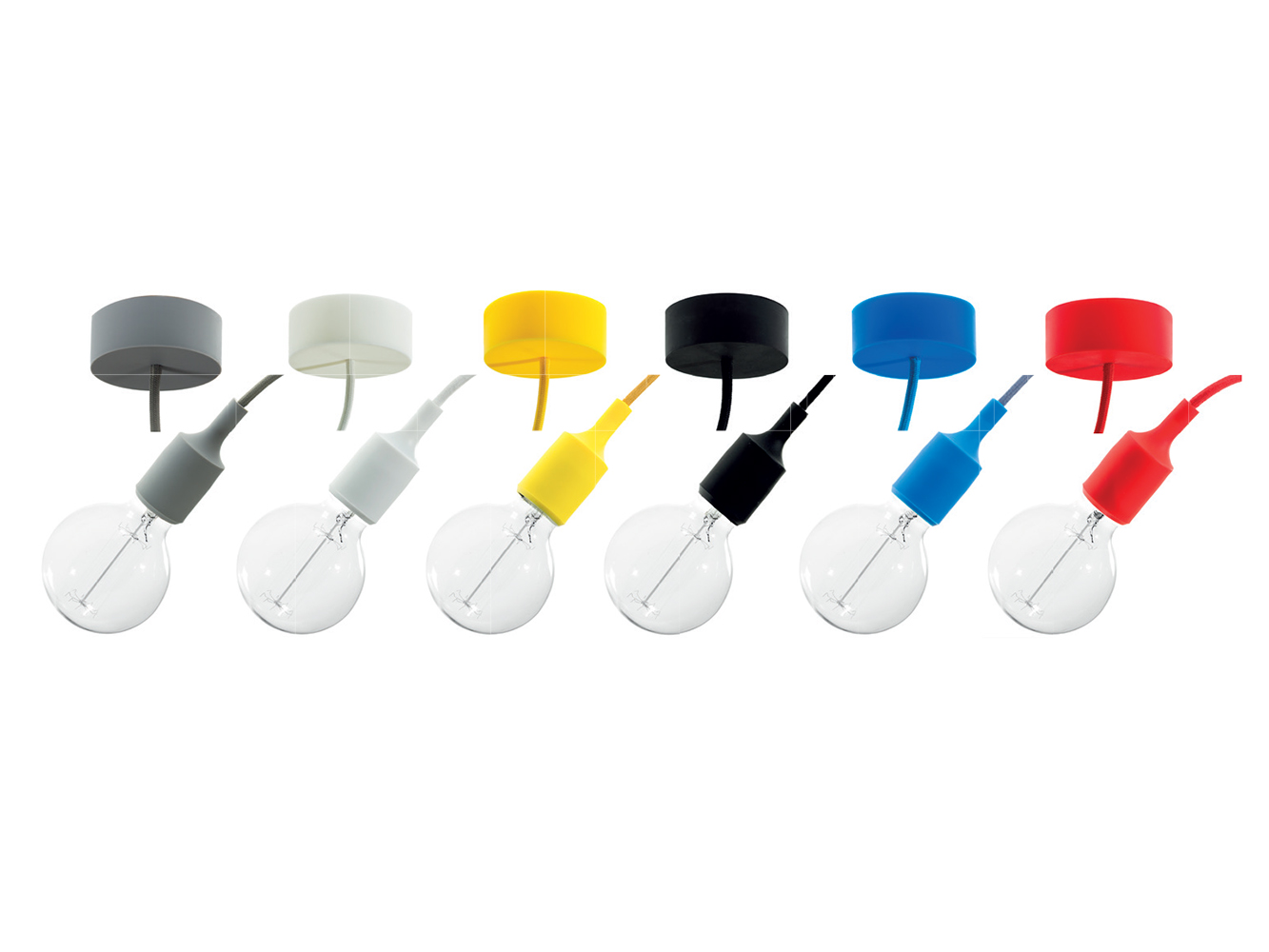 PENDEL COLOR SILICONE NERO 1L E27 - DARK LIGHT DI MELECCHI ROBERTO DPR520102 PENDEL COLOR SILICONE NERO 1L E27 - DARK LIGHT DI MELECCHI ROBERTO DPR520102