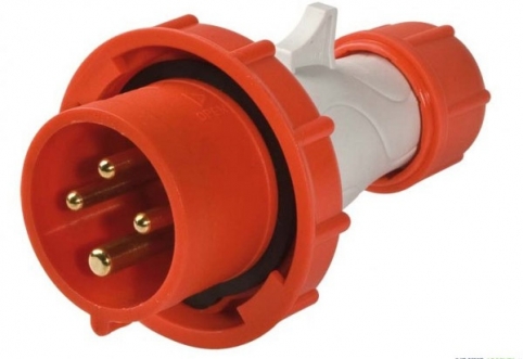 SPINA DIRITTA IP67 380/415V 3P+N+T 16A - ELETTROCANALI PLADER GROUP EC69075 SPINA DIRITTA IP67 380/415V 3P+N+T 16A - ELETTROCANALI PLADER GROUP EC69075