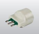 ADATTATORE SCHUKO BIANCO 10A - ELETTROCANALI PLADER GROUP ECK33609 ADATTATORE SCHUKO BIANCO 10A - ELETTROCANALI PLADER GROUP ECK33609
