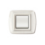 PLACCA MYLIFE Q 2 MODULI BIANCO - ELETTROCANALI PLADER GROUP ECL2882WH