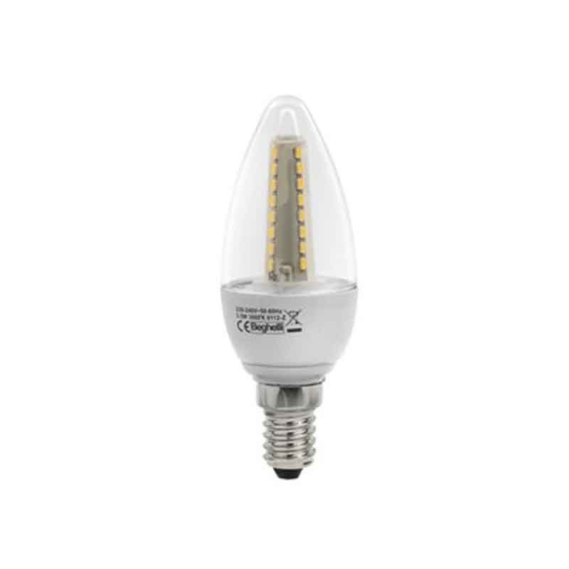 ECO OLIVA LED 3,5W E14 4000K CHIARA - BEGHELLI 56014 ECO OLIVA LED 3,5W E14 4000K CHIARA - BEGHELLI 56014