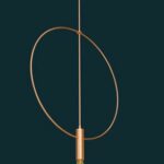 PENDENTE ZERO IN OTTONE FIN. RAME - AMARCORDS SRL EL236
